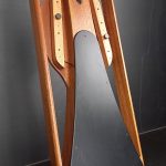 Electric guembri hajouj sapele back electric arabic gnawa drum zone double (6)~1