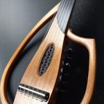 Oud sylent 11 cordes sapele travel wenge wooden flatback electric arabic turkish music najarian ranymusic (2)~1