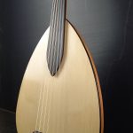 Oud bayati 2026 flat electric silent hetham deeb najarian arabic turkish music player sbdprojet luthier france guitar head 3