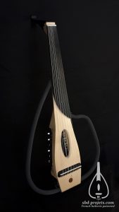 Najarian ウード Electric oud Elektro Ud silent hollow arabic luthiery music 7 courses - left