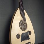 Oud EZ maple electric arabic turkish najarian music sylent player (1)
