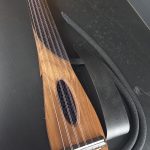 Oud Walnut travel electric arabic turkish najarian music sylent player (5)