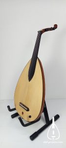 Oud bayati flat electric silent hetham deeb najarian arabic turkish music player sbdprojet luthier france - left~2