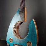 Oud moon blue electric arabic turkish najarian music sylent player (1)