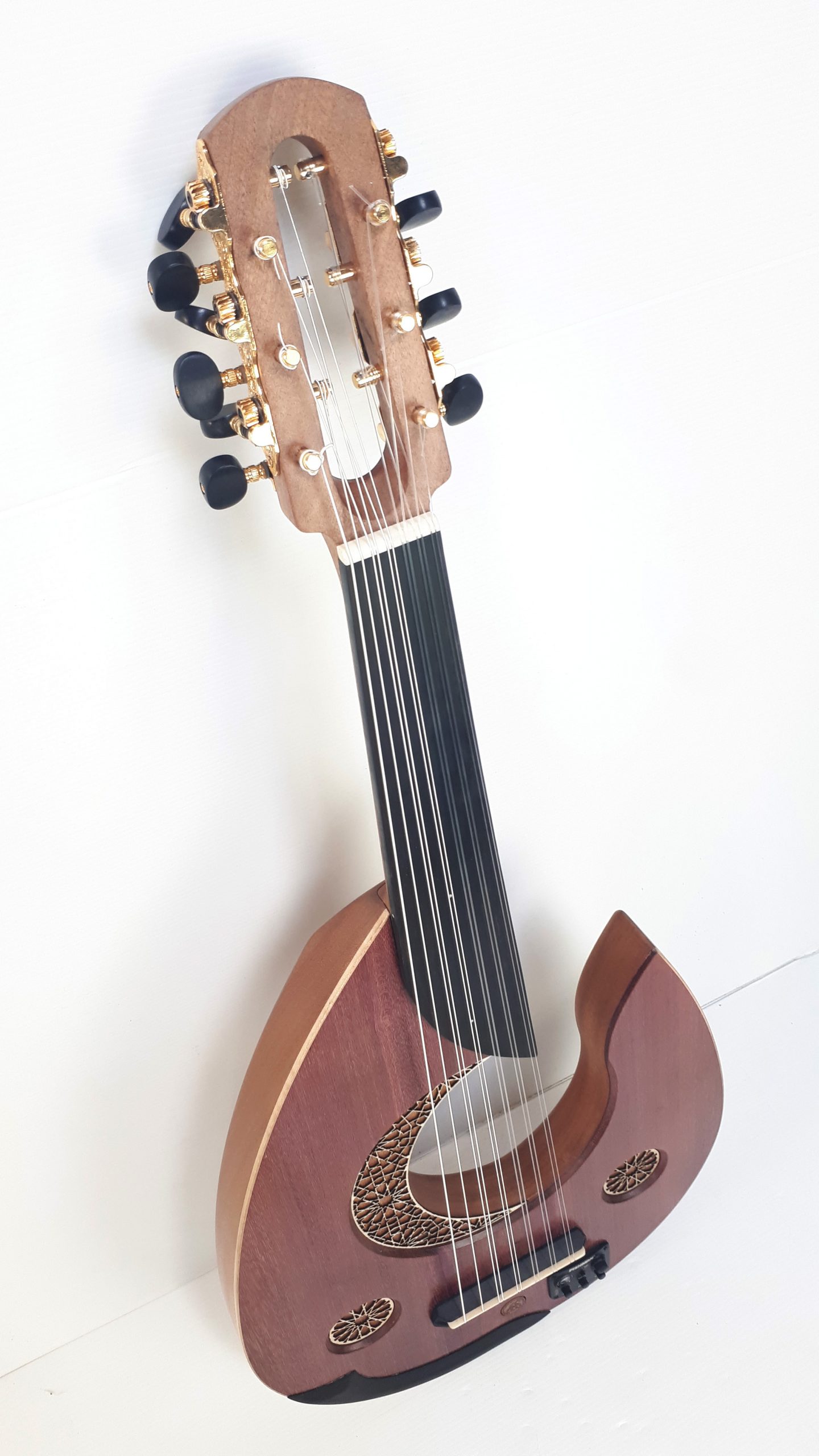 Oud moon A lunar electric oud made in France