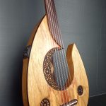 Oud moon padouk electric arabic turkish najarian music sylent player (1)