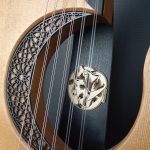 Oud moon red cedar electric arabic turkish najarian music sylent player (2)