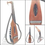 Sylent Electric oud wood hollow arabic music najarian ebony hetham deeb rajab (5)~1