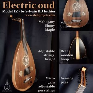 oud EZ sbd projets lutherie electrique