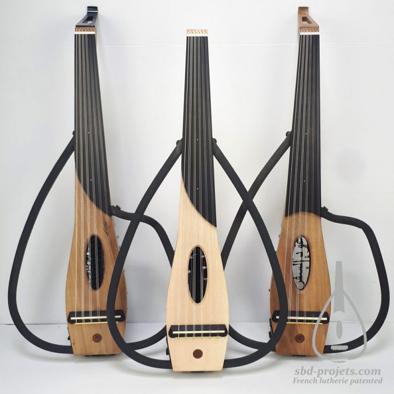 sylen oud electric arabic luthier 3 model face b