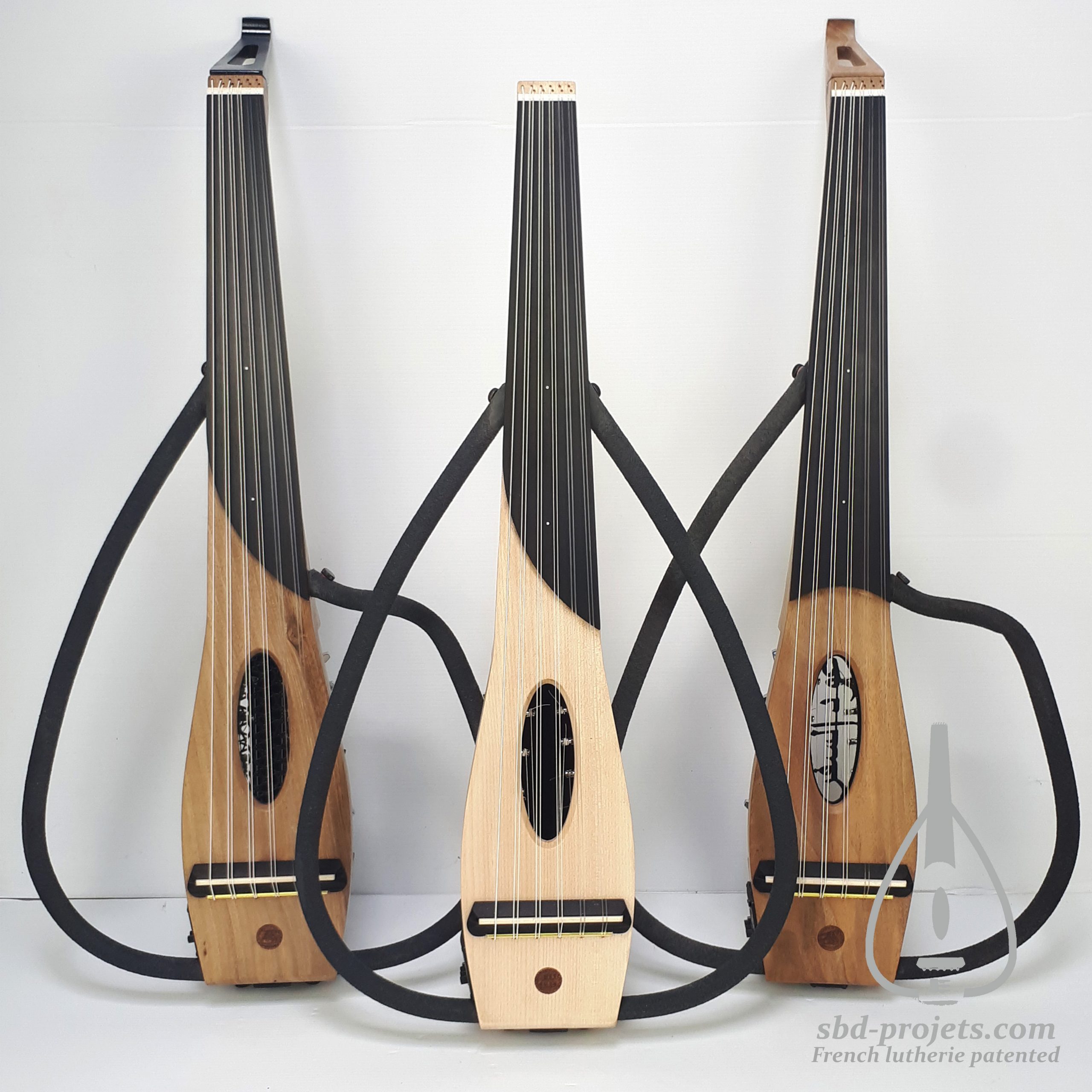 sylen oud electric arabic luthier 3 model face