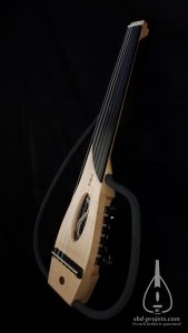عود عربي electric hollow sylent oud luthiery arabic turkish - left